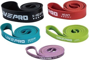 Resistance Loop Bands Set With Multiple Strength Levels