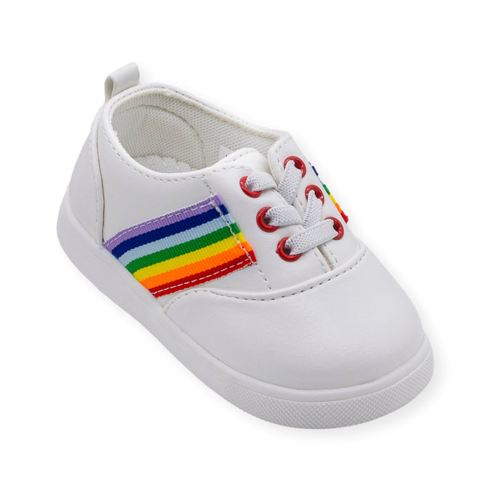 Rainbow Tennis Shoe - Wee Squeak