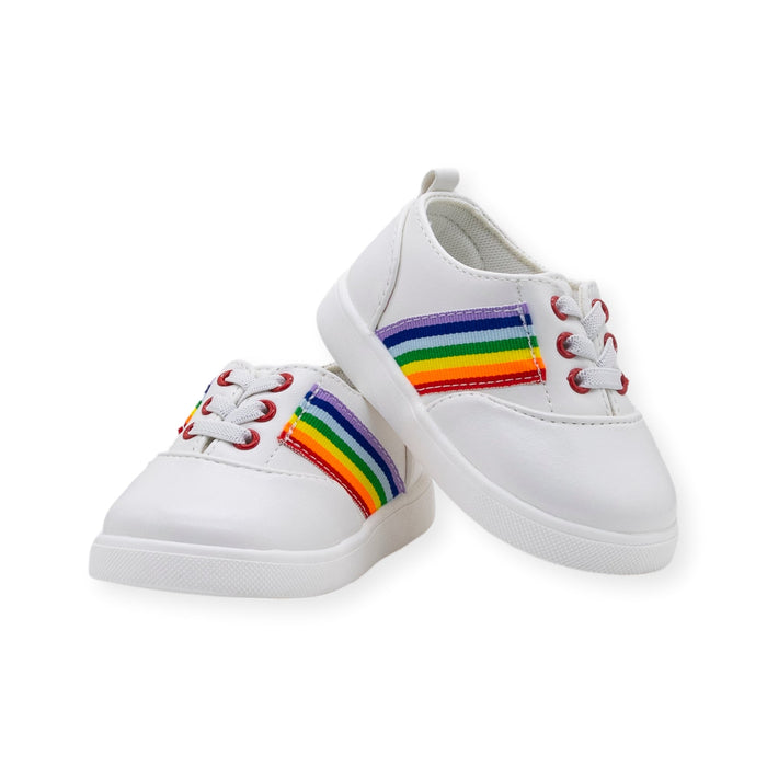 Rainbow Tennis Shoe - Wee Squeak