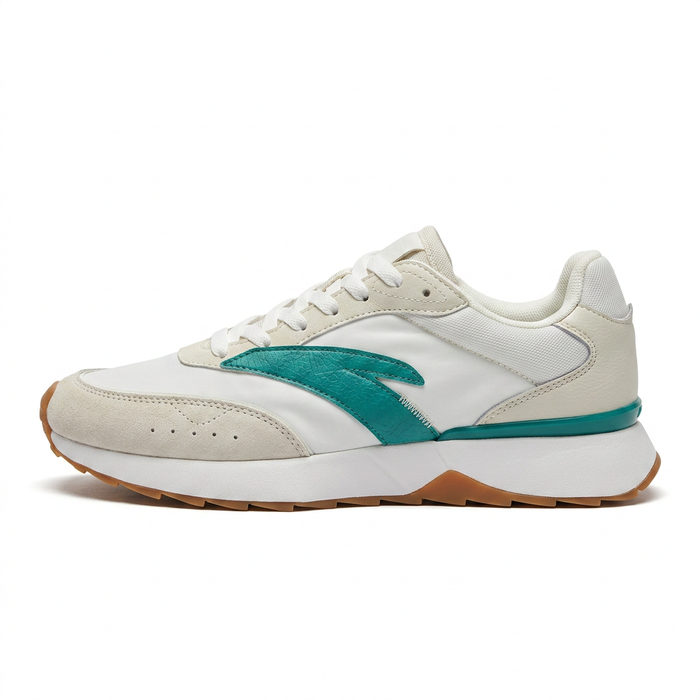 Retro Running Sneakers With Side