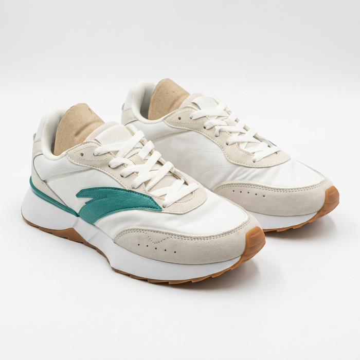 Retro Running Sneakers With Side