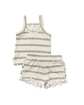 rib camisole set - norfolk stripe