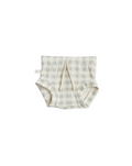 rib knit bloomers CO - gray plaid modal