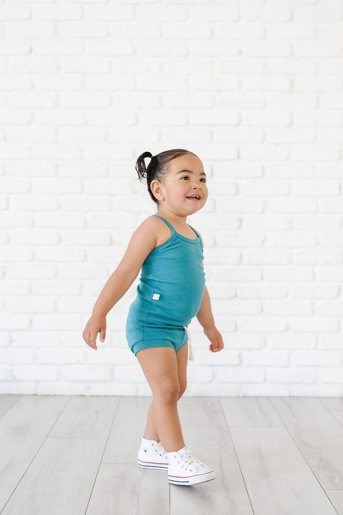 rib knit camisole - aruba