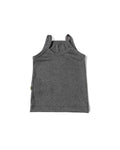 rib knit camisole - iron gray