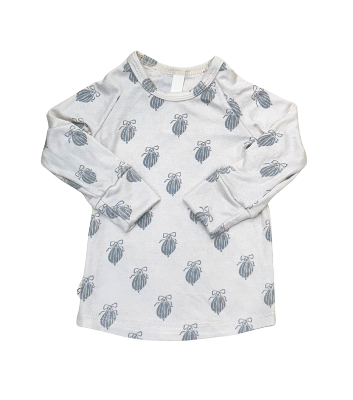 rib knit long sleeve tee - bauble