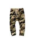 rib knit pant - camoflauge