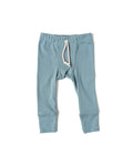 rib knit pant - rainwater