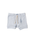 rib knit shorts - geese