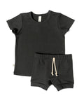 rib summer set - black
