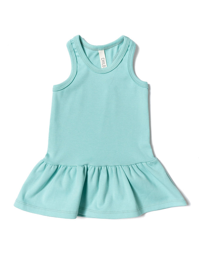 rib twirly tank dress - oasis