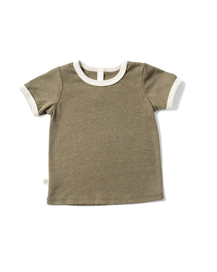 ringer tee - heather buck
