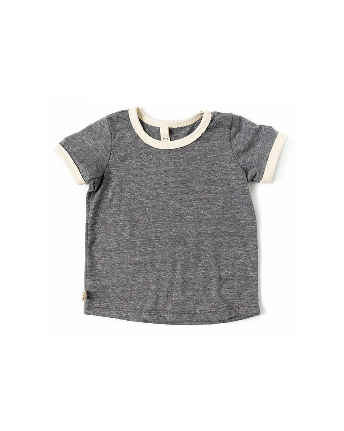 ringer tee CO  - athletic gray