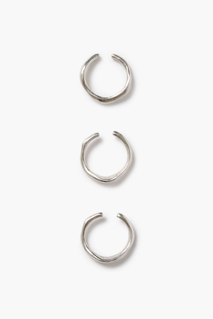 Ripple Toe Ring Set