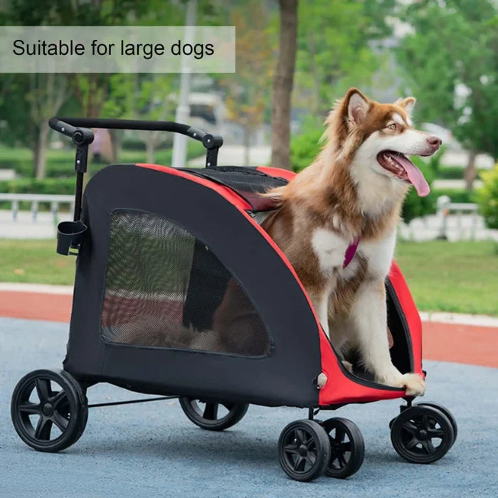 Rolling Heavy Duty Pet Stroller