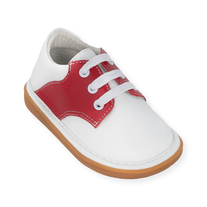 Rory Red Saddle Oxford Shoe - Wee Squeak