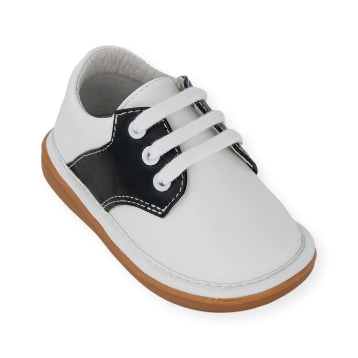 Rory Black Saddle Oxford Shoe - Wee Squeak