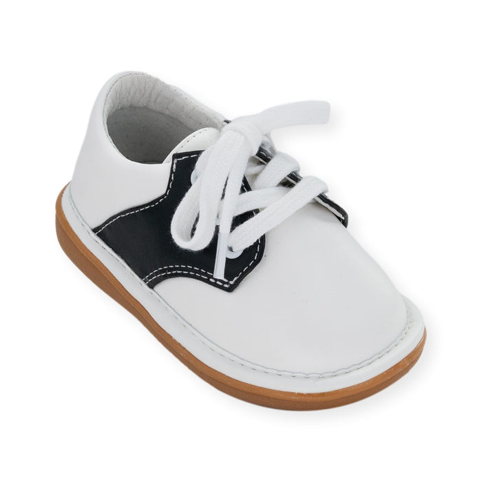 Rory Black Saddle Oxford Shoe - Wee Squeak