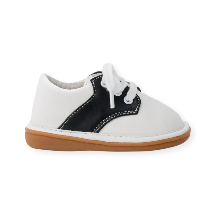 Rory Black Saddle Oxford Shoe - Wee Squeak