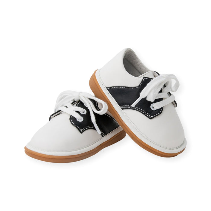 Rory Black Saddle Oxford Shoe - Wee Squeak