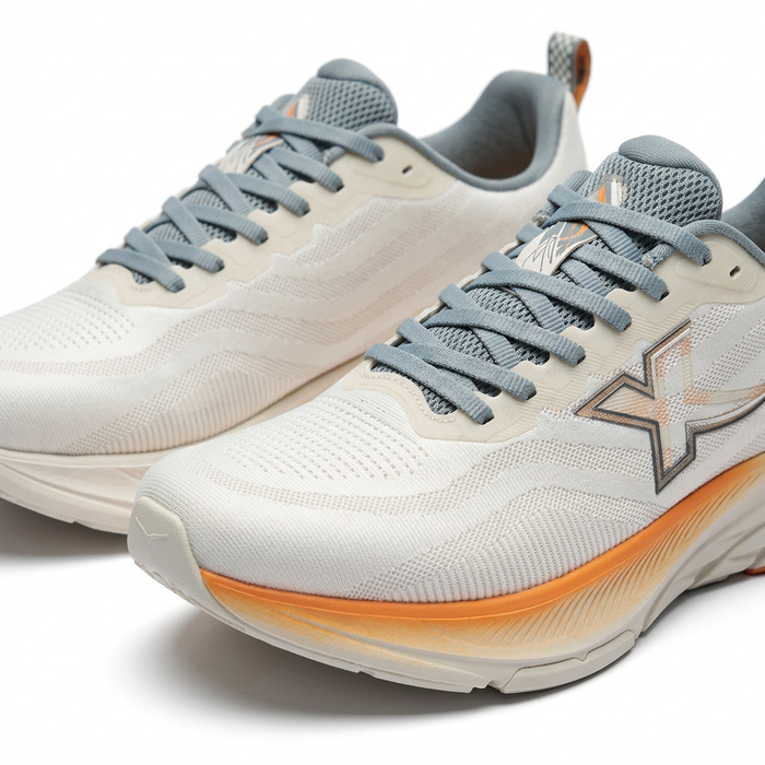 Running Shoes With Gradient Cushioned Sole