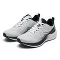 Running Shoes With Support Overlay And Cushioned Sole