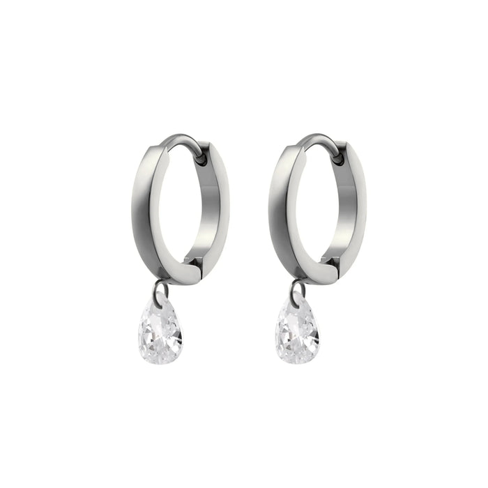 Saltwater Titanium Hoops