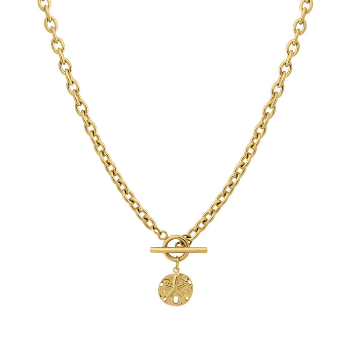 Sand Dollar Pendant Necklace