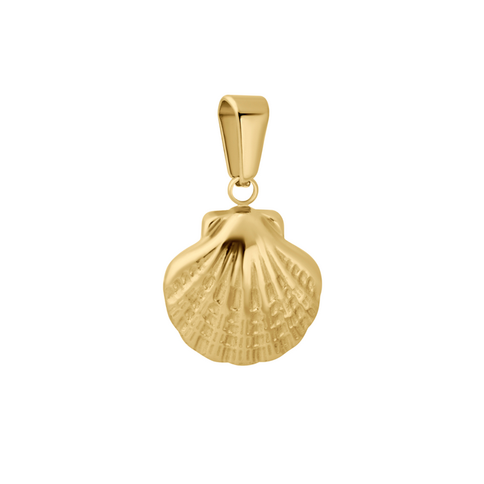Scallop Shell Necklace Charm