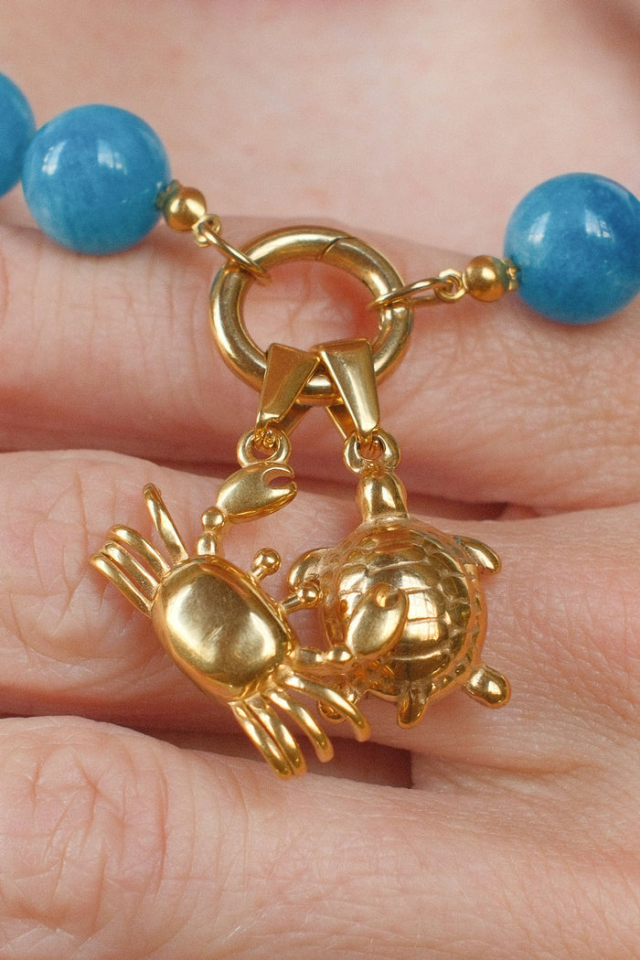 Sea Turtle Necklace Charm