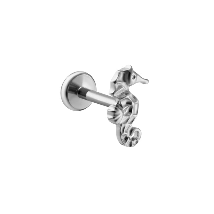 Seahorse Flat Back Stud