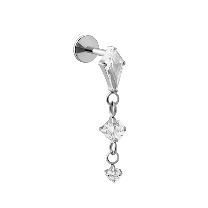Selara Flat Back Stud