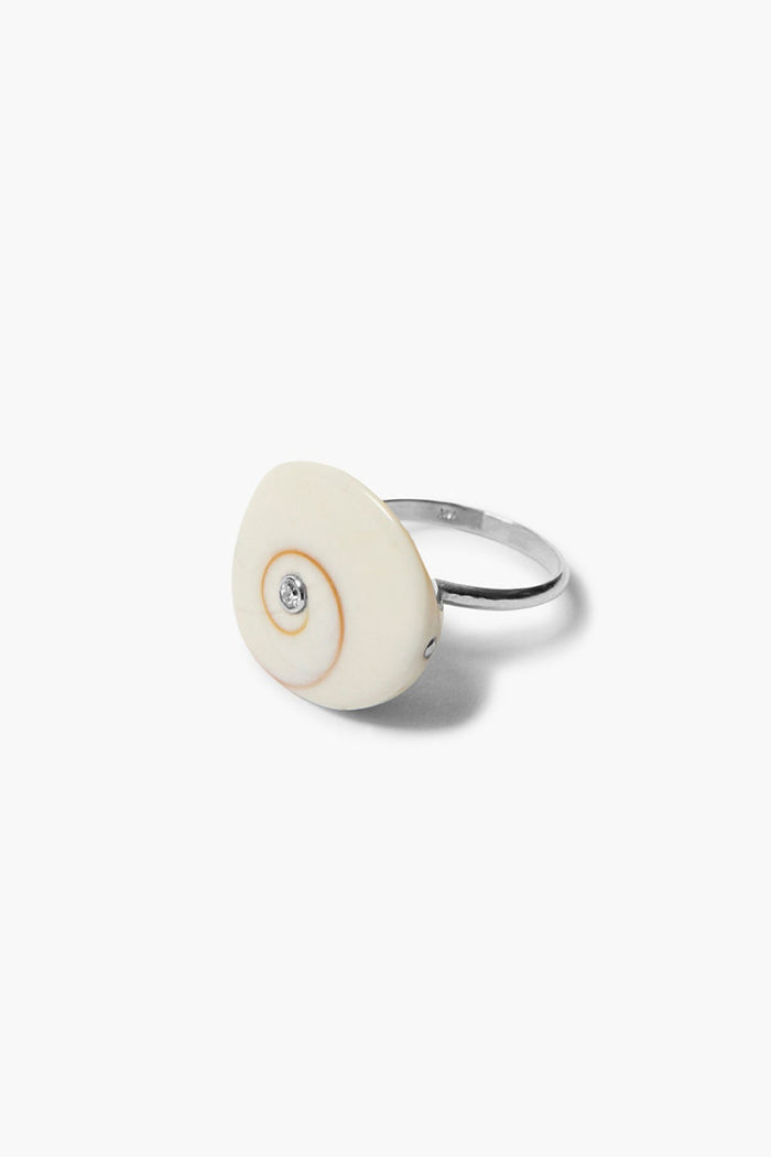 Shiva Shell Diamond Ring Natural