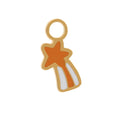 Shooting Star Hoop Charm