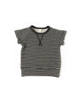 short sleeve crew CO - shadow stripe