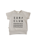 short sleeve crew CO - surf club on dove