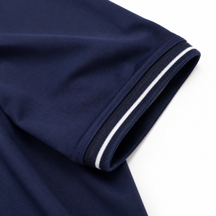Short Sleeve Polo Shirt With Contrast Trim