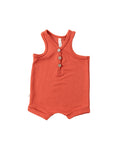 short tank romper - lava