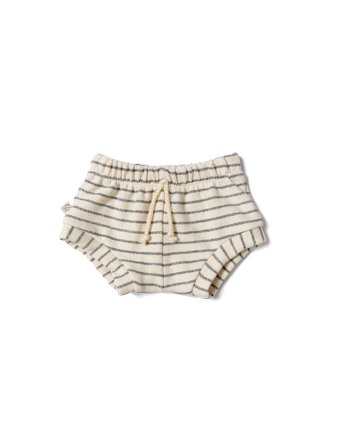 shorties - gray stripe