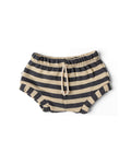 shorties CO - iron gray beige stripe