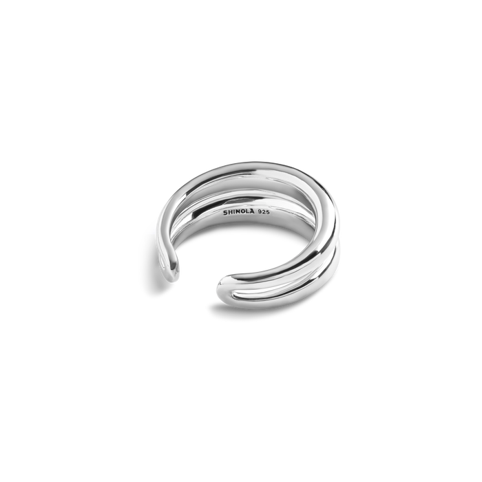 Signature Link Adjustable Ring - Sterling Silver