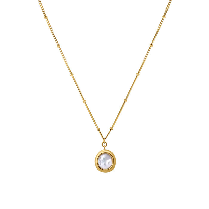 Siren Pearl Pendant Necklace
