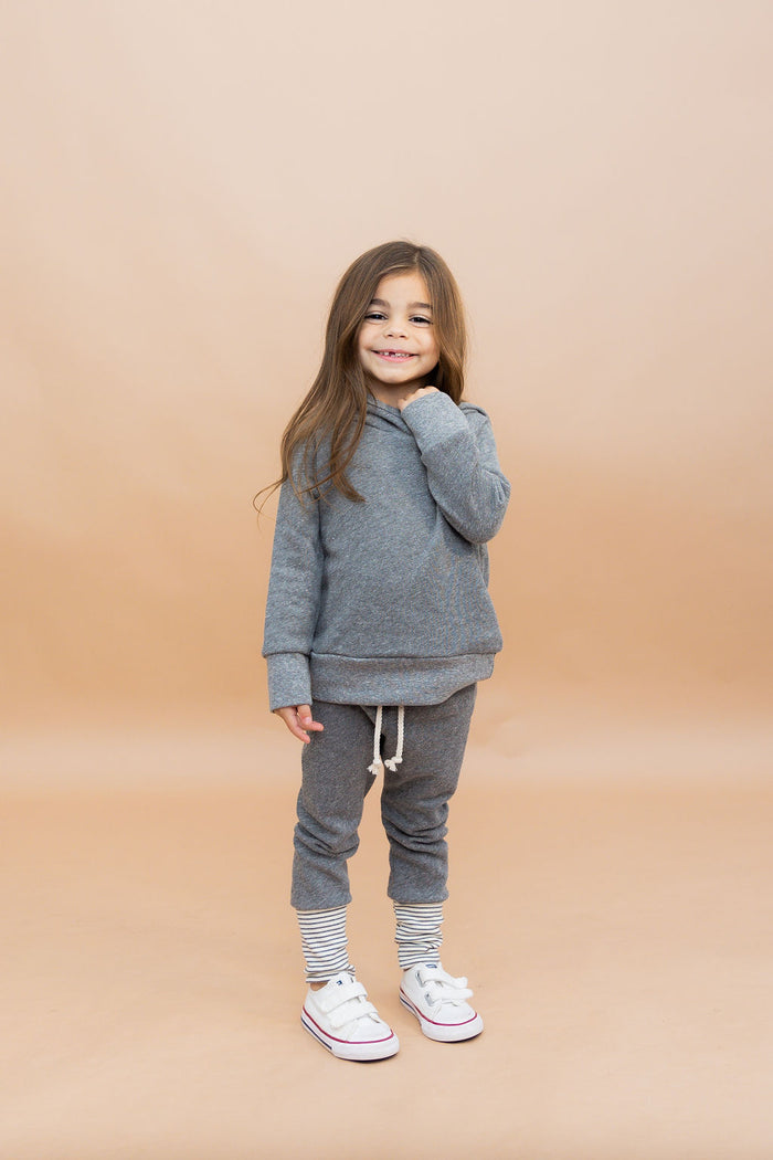 skinny sweats CO- heather gray