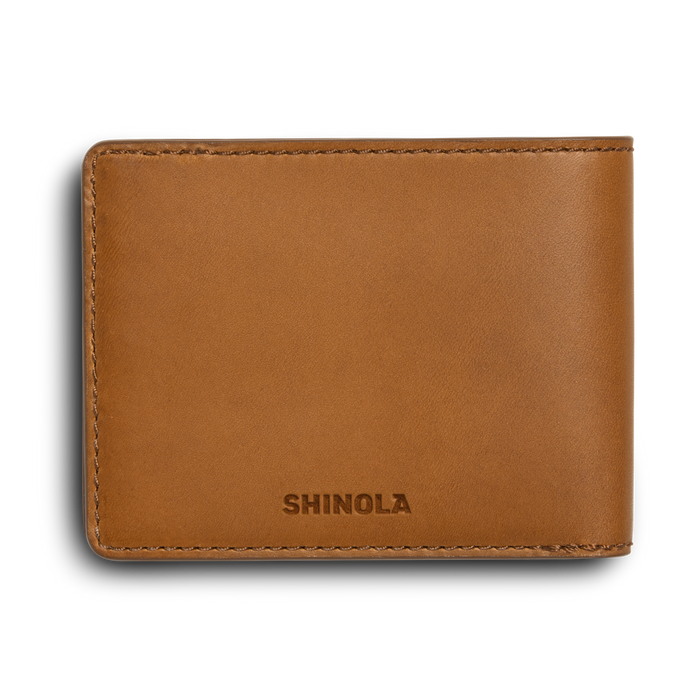 Slim Bifold Wallet - Tan