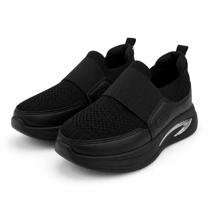 Slip-On Sports Sneakers With Elastic Strap