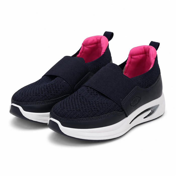 Slip-On Sports Sneakers With Elastic Strap