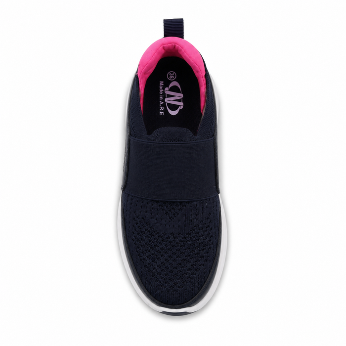 Slip-On Sports Sneakers With Elastic Strap