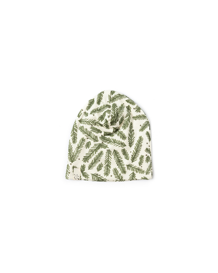 slouch beanie CO- balsam branch on natural
