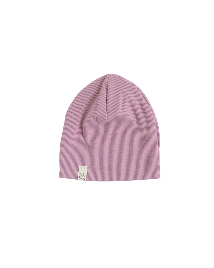 slouch beanie CO- dew pink