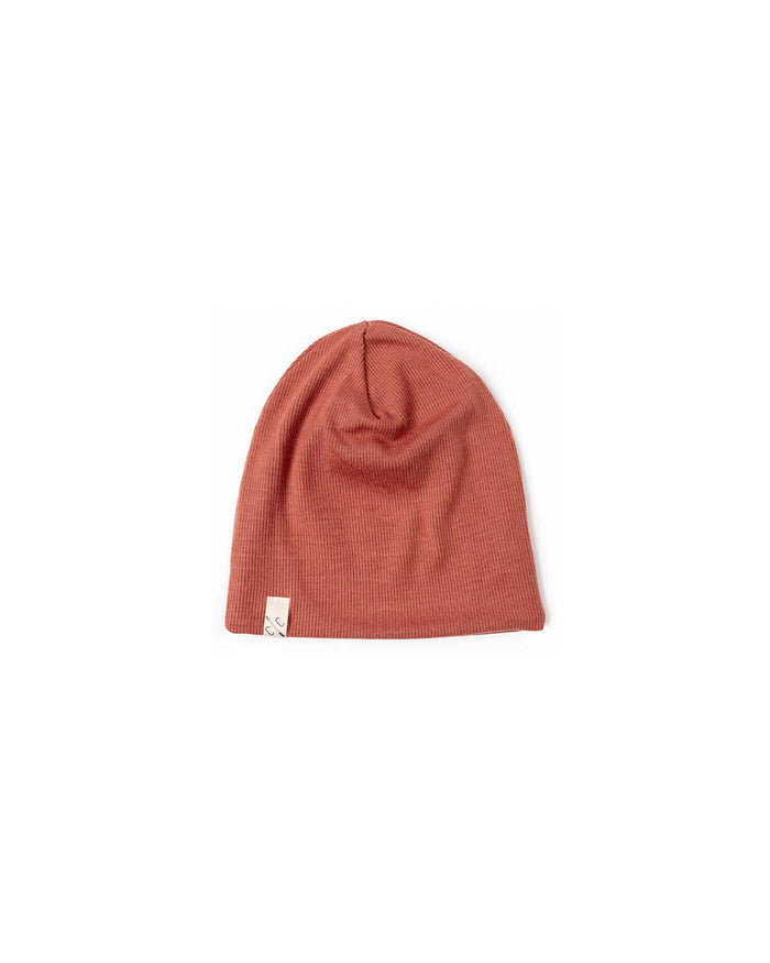 slouch beanie CO- red rock